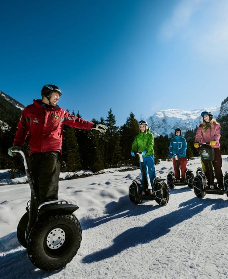 Segway fahren © Flachau Tourismus
